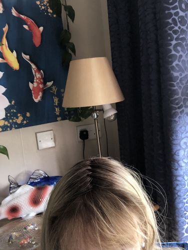 Customer photo review of HD Volume Plus 12" Hair Topper