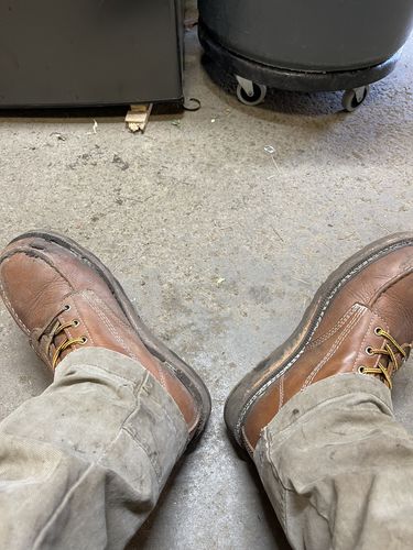 Customer photo review of 6 Inch Moc Toe Boot