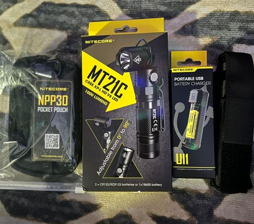 Customer photo review of MT21C - 1000 lumens (Bundle)