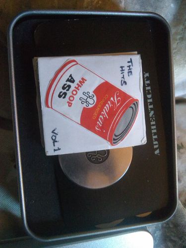 Customer photo review of Record Album Marker - Stainless Steel