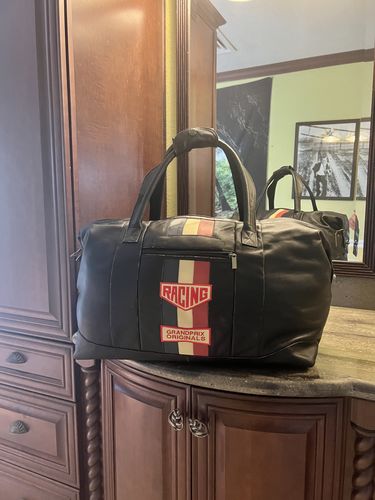 Customer photo review of Vintage Leather Monza Large Duffel Bag (Limited Edition, Numbered)