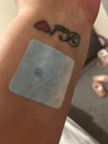 Customer photo review of Sleep Patches