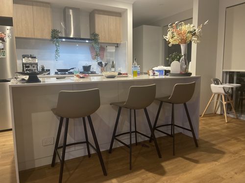 Customer photo review of Wyatt 64cm Kitchen Bar Stool "Create Your Own"