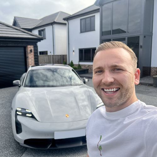 Customer photo review of Porsche Taycan Saloon (2019 onwards) Front End PPF Kit