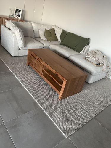 Customer photo review of Marley Wool Rug Natural