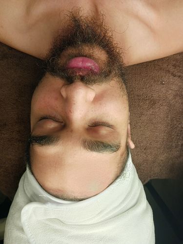 Customer photo review of Korean Spa Headwrap