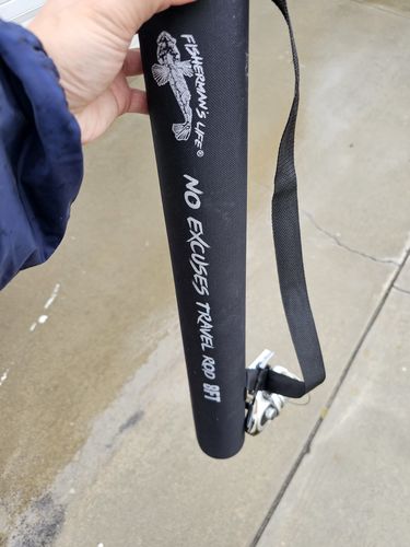 Customer photo review of 8Ft No Excuses Travel Rod with Tube Medium Action 1/2oz to 2oz