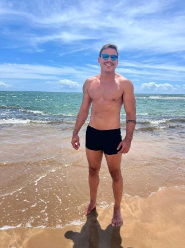 Customer photo review of Sunga Masculina Lisa Boxer Premium com Proteção UV+50