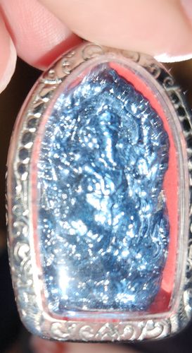 Customer photo review of Amulette Ganesh dansant en verre alchimique.