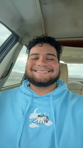 Customer photo review of Yip Yip Embroidered Hoodie