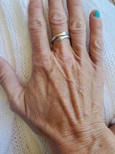 Customer photo review of The Hug From Heaven Ring