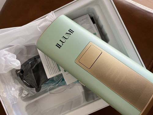 Customer photo review of LaserSmooth - IPL Hair Removal Handset