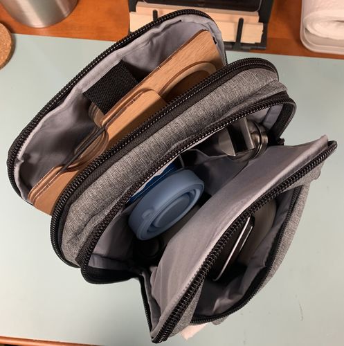 Customer photo review of SketchBox Signature Travel Art Supply Bag