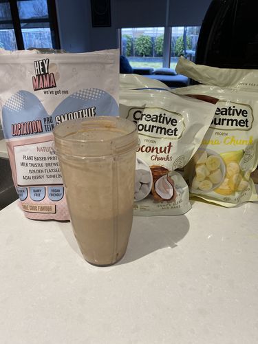 Customer photo review of Lactation Protein Smoothie 750g (Big Size) - The OG!