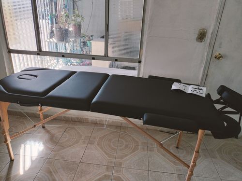 Customer photo review of Camilla para Masajes Portatil con Estuche Color Negro