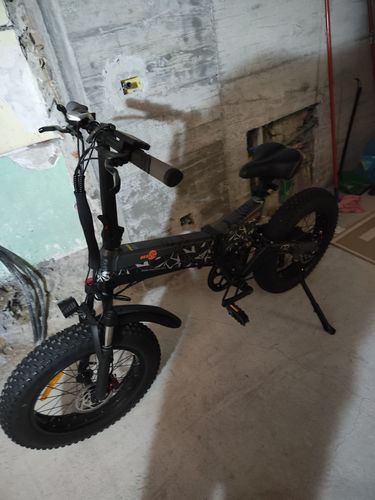 Customer photo review of Bezior XF200 Electric Mountain Folding Bike