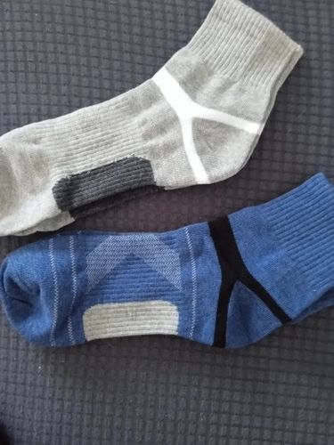 Customer photo review of אינסנסיו קומפרשן פרסונל - חמישה זוגות גרבי לחץ אורטופדיות להקלת כאבים בספורט