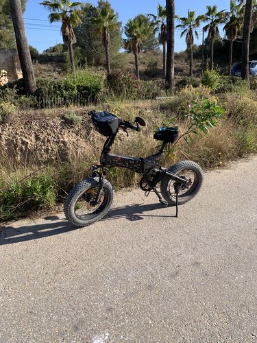 Customer photo review of Bezior XF200 Bicycle Original Front and Rear Wheel Without Tires