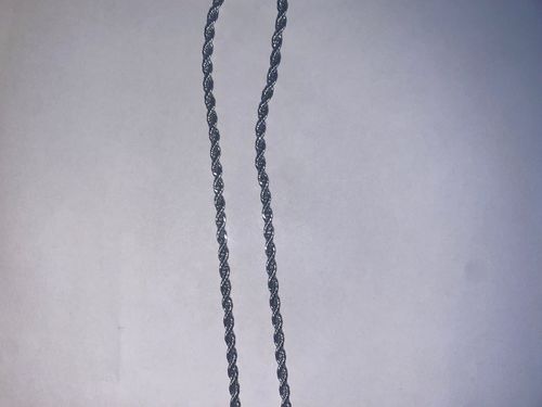 Reseña con foto de un cliente sobre Cadena Rope 3mm