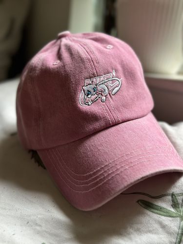 Customer photo review of Mew Embroidered Cap
