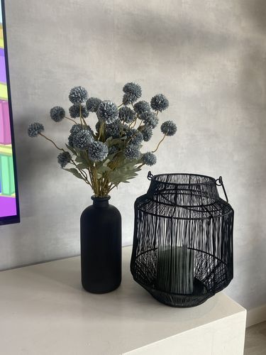 Lisette review of Faux Kiku Bloem - Blauwgrijs (10 stengels) image 1 out of 1