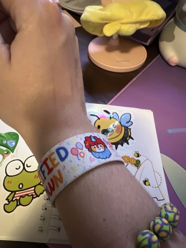 Customer photo review of Certified Clown Bracelet