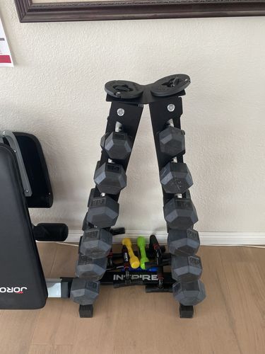 Customer photo review of 1.25 Pound Weight Clips