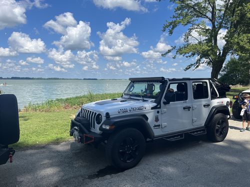 Customer photo review of Light Bar Covers