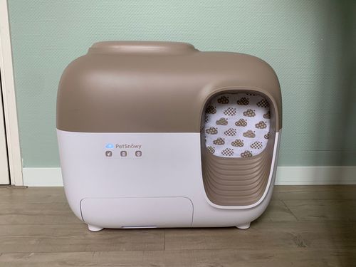 Customer photo review of Self-Cleaning Litter Box