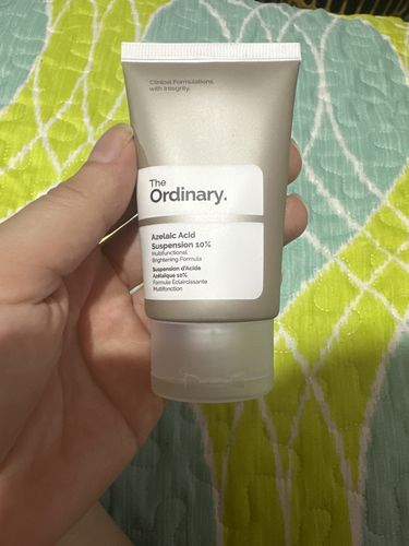 Customer photo review of Azelaic Acid 10% Suspension Brightening Cream