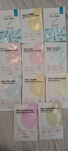 Customer photo review of Real Hyaluron Hydra Care Mask 1ea
