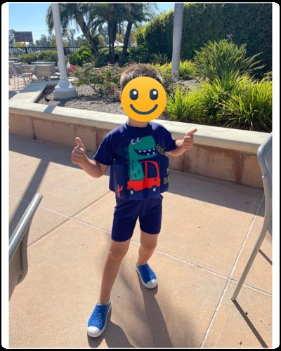 Customer photo review of The Floatee with UV Protection (6 months - 8 years)