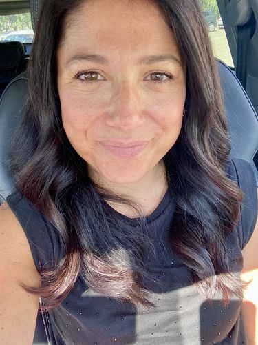 Customer photo review of NOUNOU Hair Mask