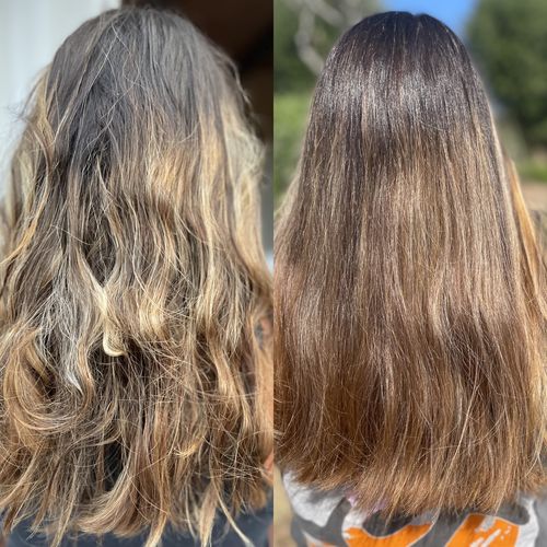 Customer photo review of SU Hair Mask