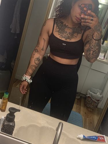 Customer photo review of The Micro Bra / Black