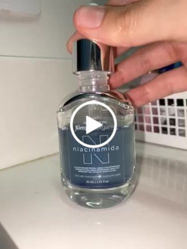 Customer video review of Solução Niacinamida