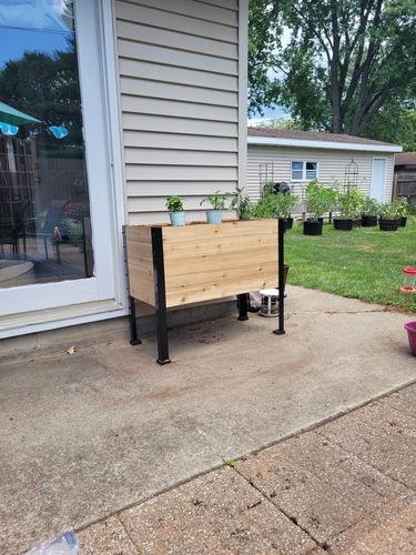 Customer photo review of 18" x 36" Raised Garden Bed