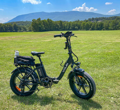 Customer photo review of U7 Step-thru Foldable Fat Tire Electric Bike