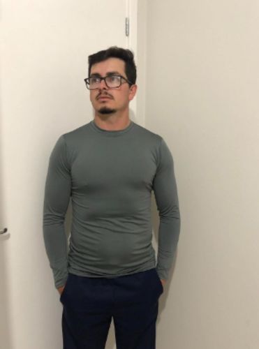 Customer photo review of Camisa Térmica Masculina Todas as cores - Proteção solar UV 50+