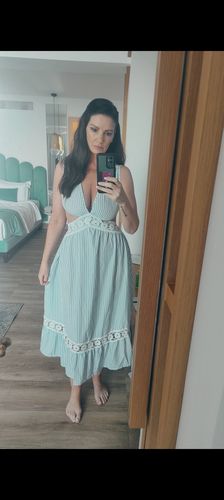 Customer photo review of The Loose Wave HD Fibre 24" Lace U Part Wig