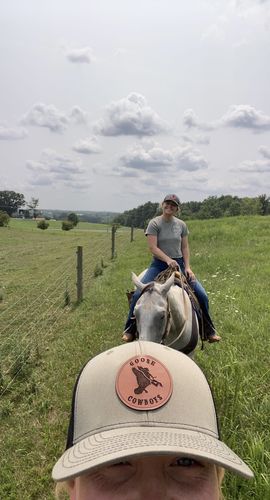 Customer photo review of Custom Five Panel Trucker Hat Richardson 112FP