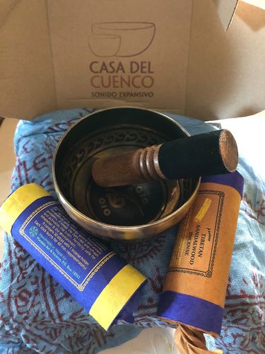 Customer photo review of Incienso Tibetano Receta Milenaria - Madera de Sándalo