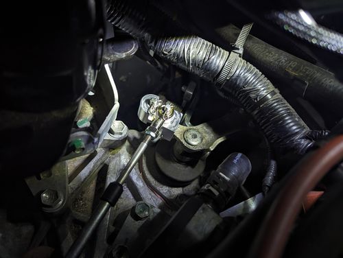 Customer photo review of Short Shift Adaptor