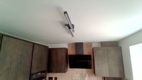 Customer photo review of Long Strip LED Black Flush Mount