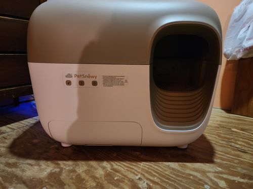 Customer photo review of Self-Cleaning Litter Box