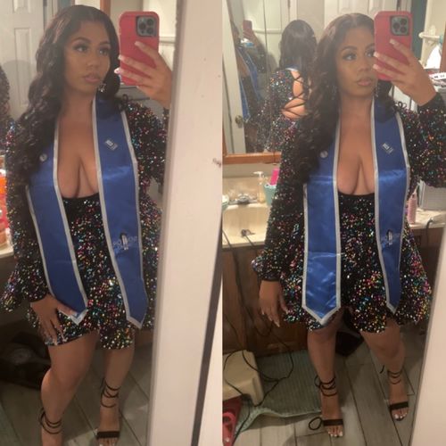 Customer photo review of Jade | Confetti mix