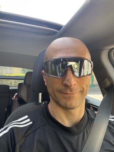 Customer photo review of Kapvoe X76 Sports Sunglasses