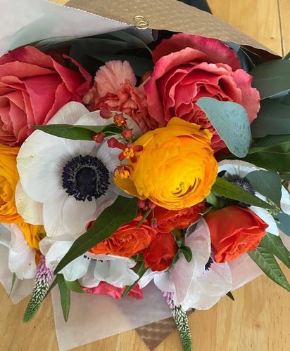 Customer photo review of Princess Peach bouquet