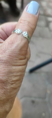 Customer photo review of Paw Hug Ring