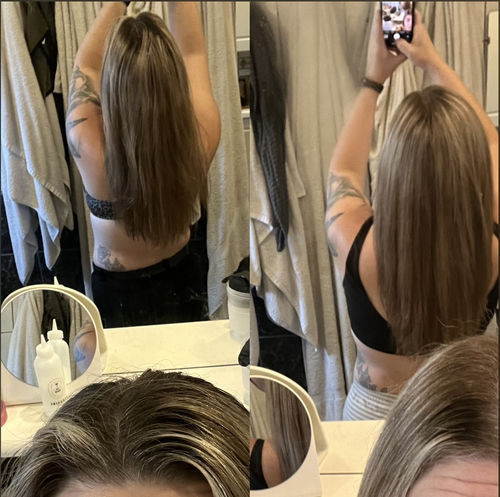 Customer photo review of LA Sunkissed Touch Up Color